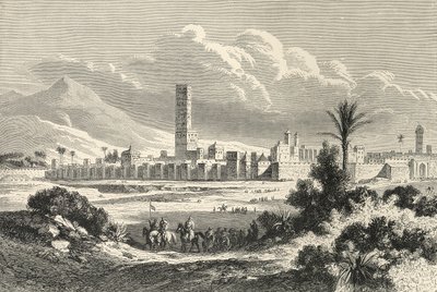 Marokko: Afrika, 1860er Jahre von English School